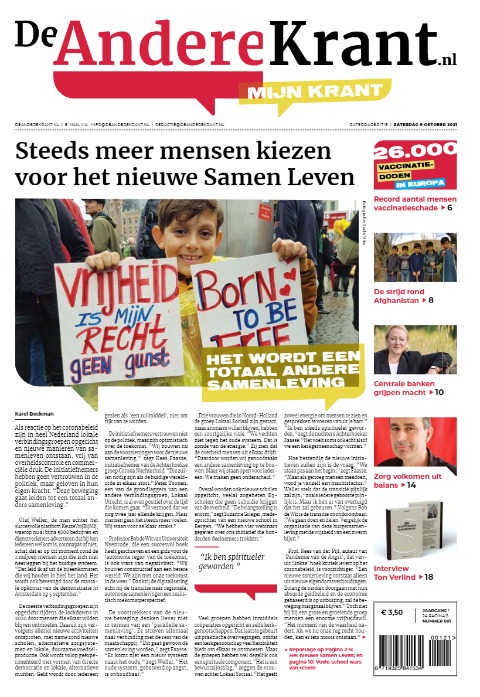 De Andere Krant Zaterdag