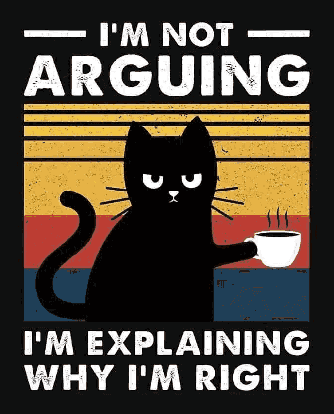 argue-cat-is-always-right