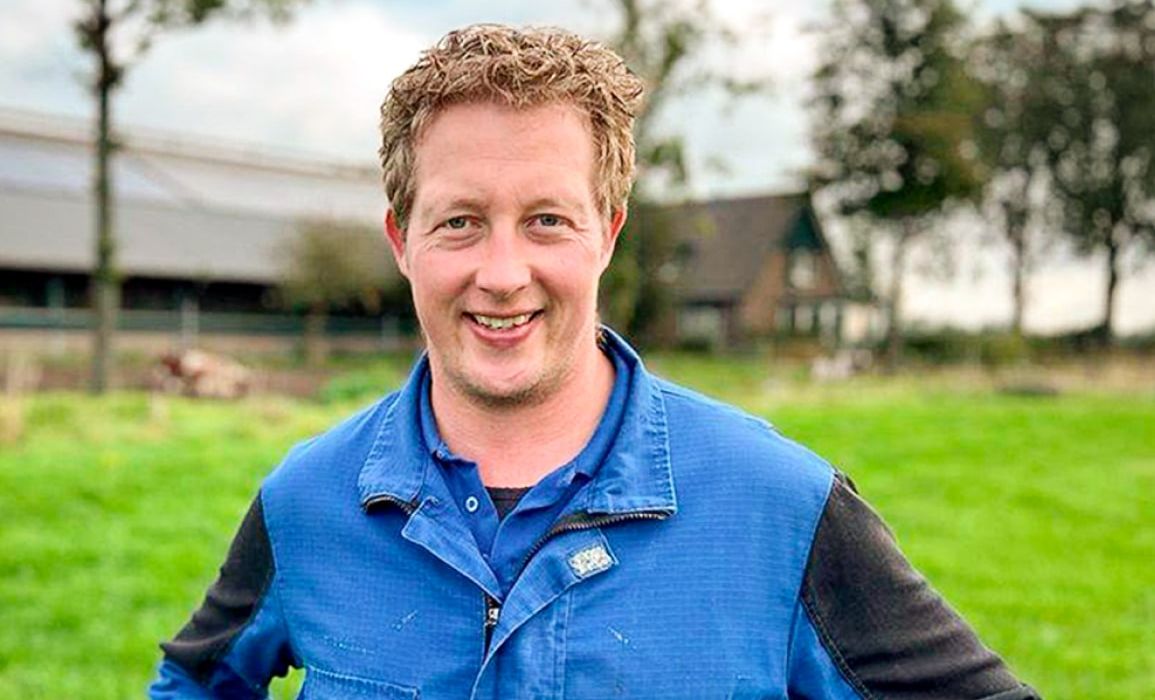 strijdende boer mark rood
