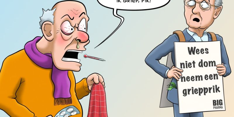 met griepprik meer kans op griep