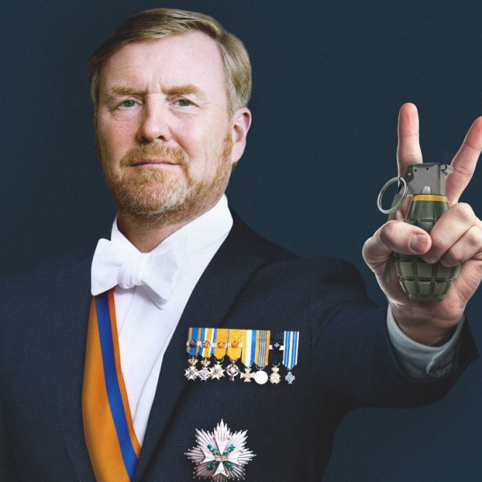 Oorlogstaal van de koning symptoom van militarisering samenleving