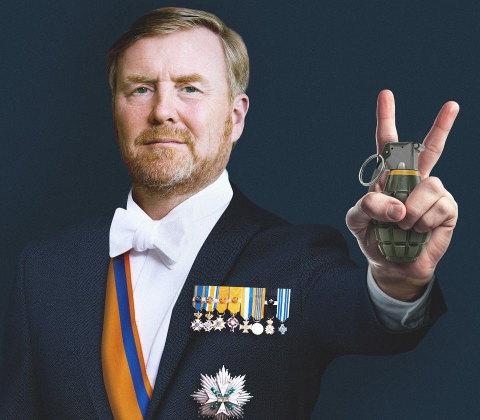Oorlogstaal van de koning symptoom van militarisering samenleving