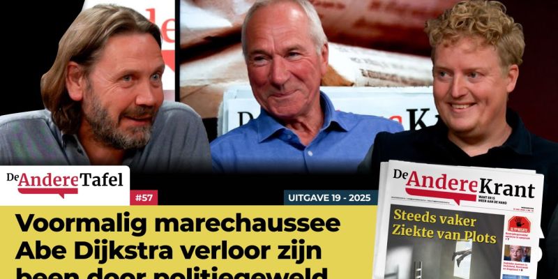 Voormalig marechaussee Abe Dijkstra verloor zijn been door politiegeweld