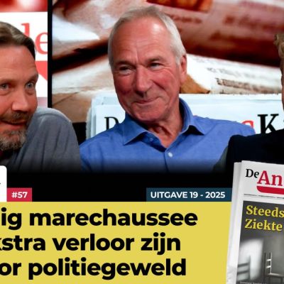 Voormalig marechaussee Abe Dijkstra verloor zijn been door politiegeweld