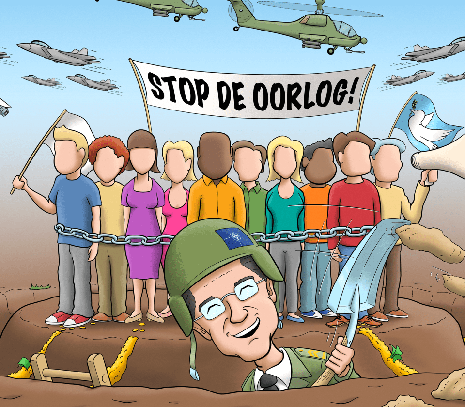Niemand in Brussel praat meer over vrede