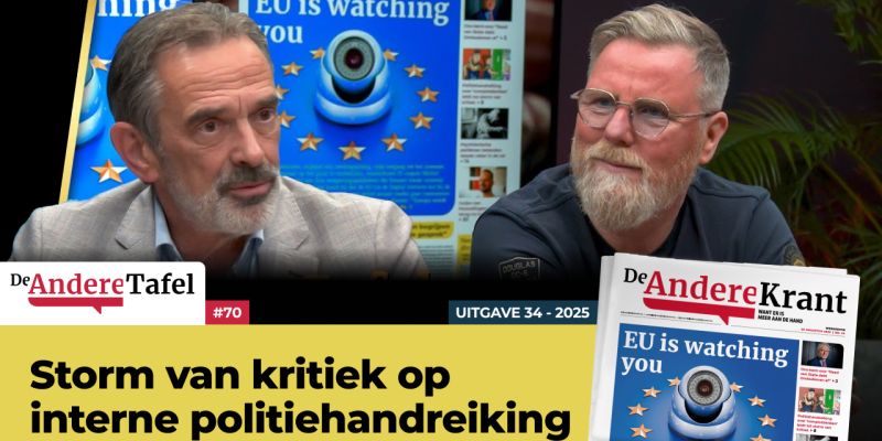 DAT Storm van kritiek op interne politiehandreiking