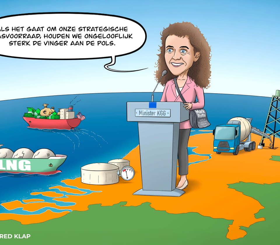 Overgeleverd aan de weergoden en Trump