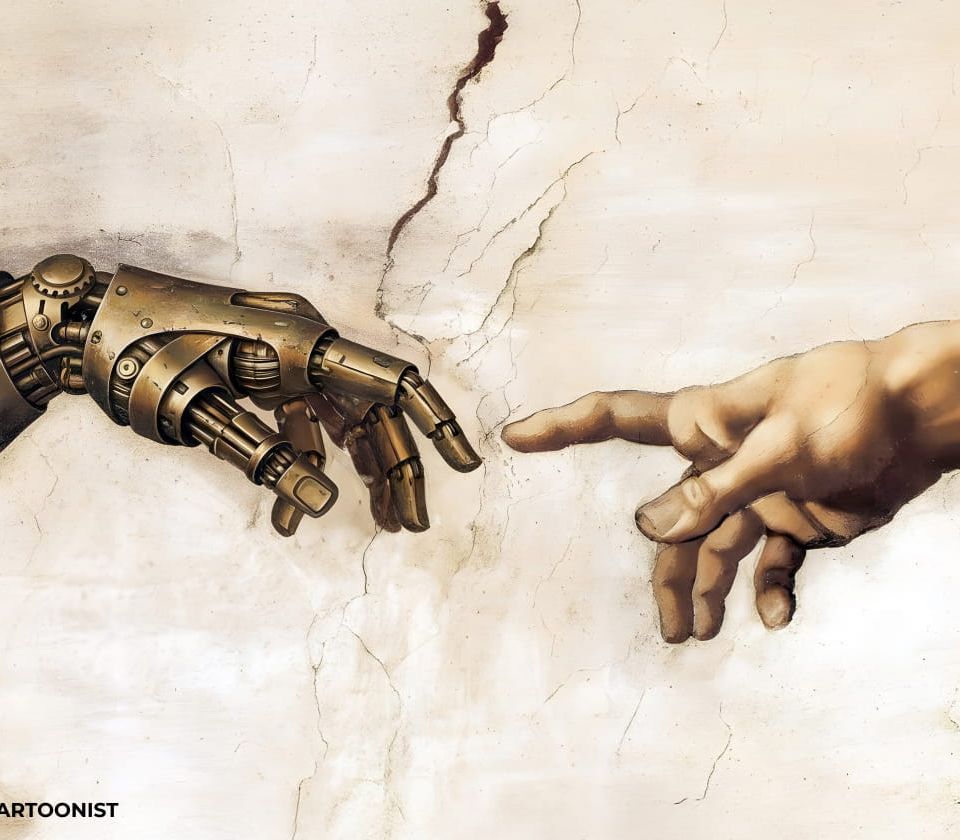 Mensheid wordt vervangen door machine-ras