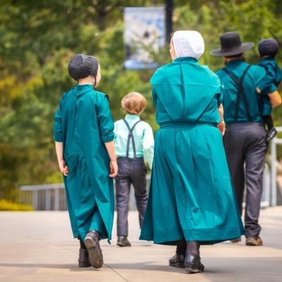 Volgens de amish zijn wíj́ juist onvrij
