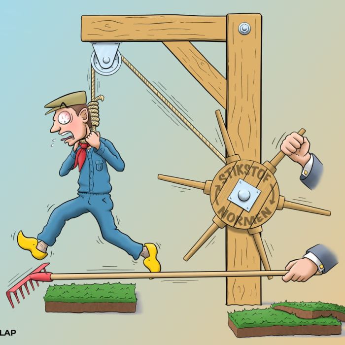 “Hou er rekening mee dat 30 tot 40 procent van de boeren niet verder kan”