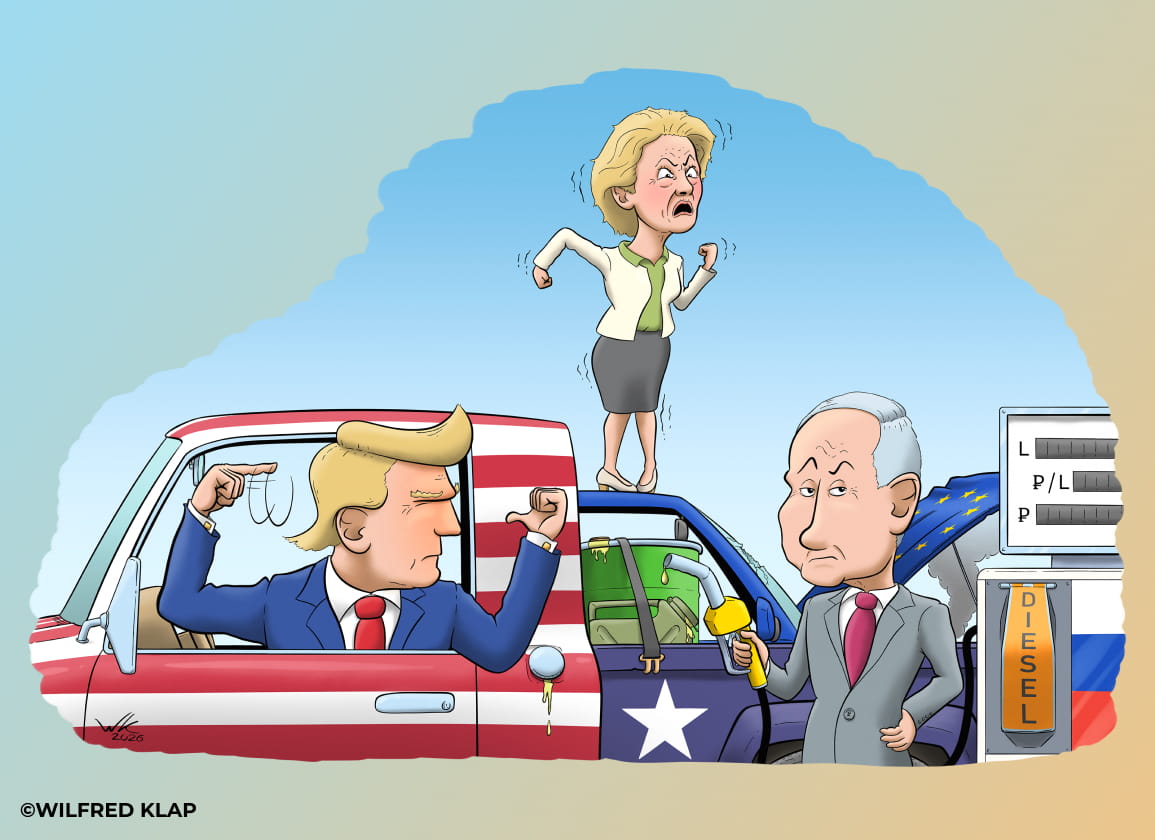 VS koopt Russische diesel, EU houdt boycot in stand